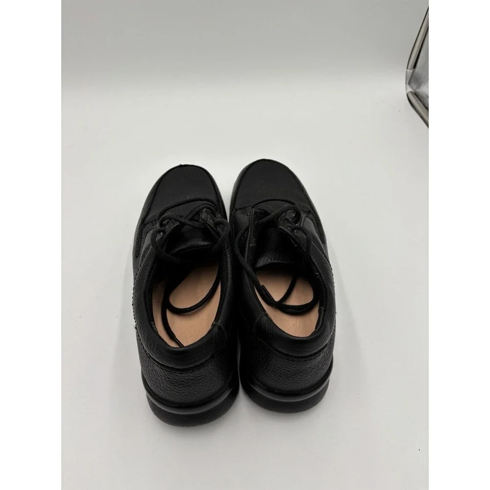 APEX Y900M MEN'S BLACK LACE UP SHOES‎ SIZE 11 Wide